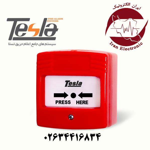 شستی ال ای دی دار قابل ریست تسلا – Tesla